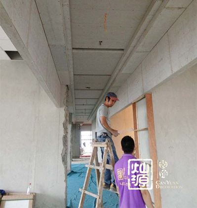 現(xiàn)代國(guó)度南寧辦公樓裝修施工圖-燦源裝飾