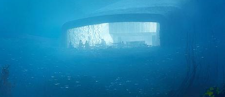 又是別人家的餐廳設(shè)計(jì)，北歐少有的水下餐廳要開業(yè)了