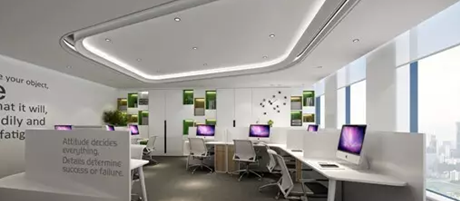 簡(jiǎn)約新中式辦公室裝修，塑造精美的裝修感