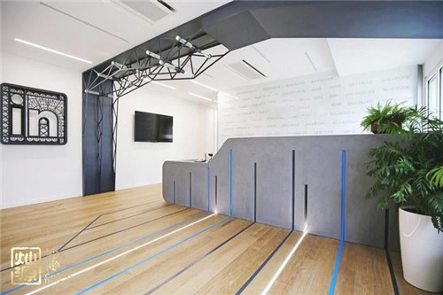 辦公室裝修設(shè)計-前臺