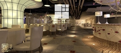 驚艷色調(diào)的餐廳設(shè)計(jì)，讓你不由自主的進(jìn)來