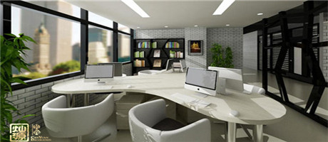 小型辦公室設(shè)計濃縮就是精華，不必過多強(qiáng)求大面積