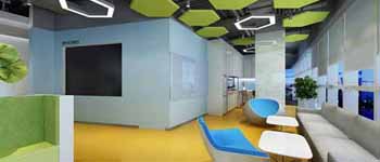 辦公室裝修油漆滾得好墻面像滑滑梯