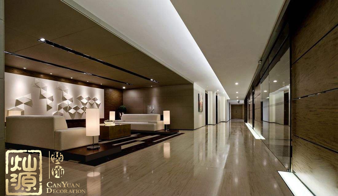 南寧寫字樓設(shè)計實景圖