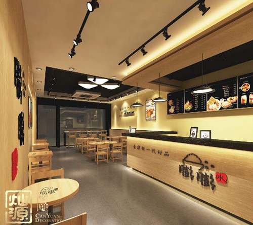 甜品店裝修效果圖 甜品店裝修效果圖