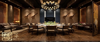 有個(gè)性 人性化 文化品位餐廳會(huì)所裝修才能被大眾喜歡