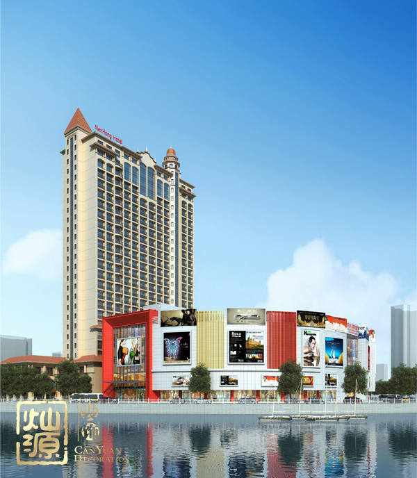 商業(yè)廣場(chǎng)裝修案例