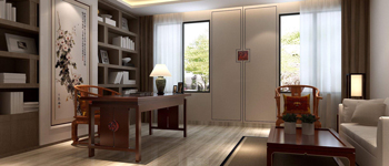 南寧中式辦公室裝修的設(shè)計(jì)精髓  燦源裝飾設(shè)計(jì)寶典