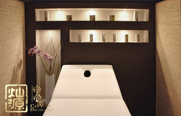 美容店設(shè)計裝修效果圖之按摩理療區(qū)