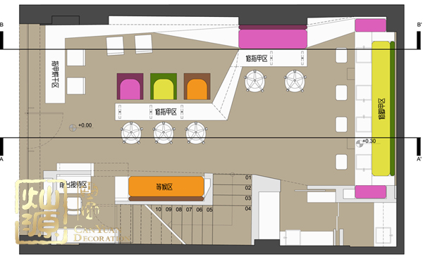 美容店設(shè)計裝修效果圖