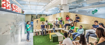 森林主題辦公室設(shè)計(jì)思路方案   燦源裝飾出品