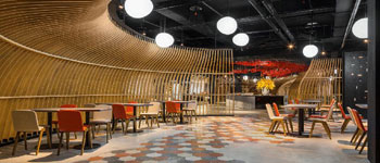 燦源裝飾餐飲空間燈光設(shè)計(jì)理念  賦予顧客舞“光”食“色”的享受