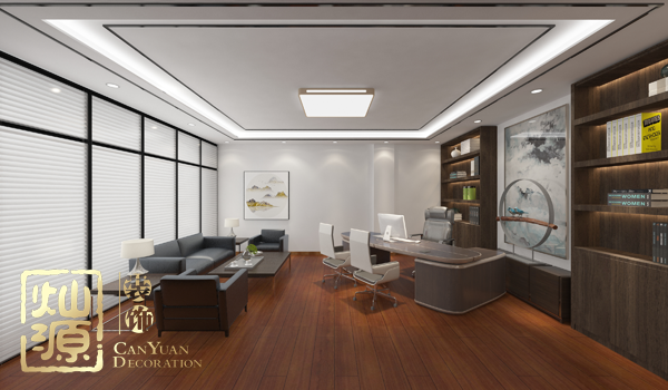 南寧青秀區(qū)辦公室按需設(shè)計 貿(mào)易公司辦公室裝修效果圖