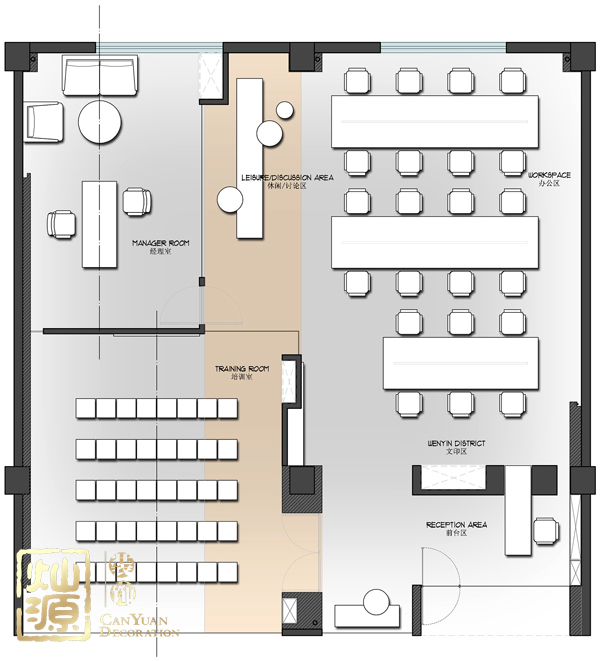 互聯(lián)網(wǎng)公司辦公室設(shè)計亮點 設(shè)計師膽大到拆分結(jié)構(gòu)了