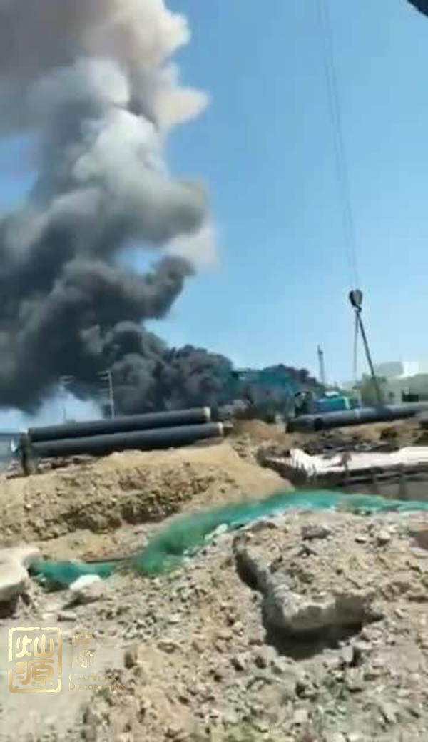 葫蘆島化工廠起火源于車間爆炸 葫蘆島化工廠災(zāi)前災(zāi)后對比圖