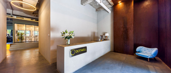 600平辦公空間設計  實現(xiàn)原始空間在辦公層面的進化