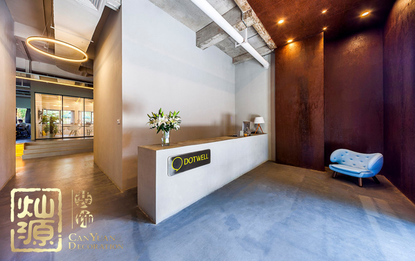 600平辦公空間設(shè)計 實(shí)現(xiàn)原始空間在辦公層面的進(jìn)化