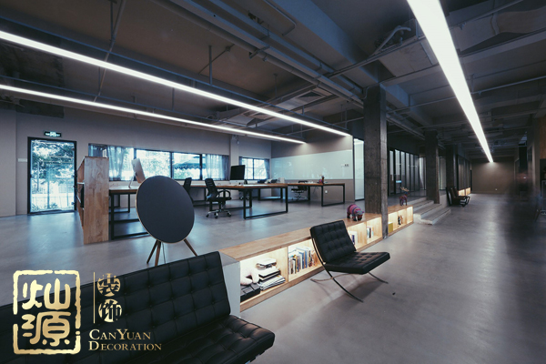 600平辦公空間設(shè)計 實(shí)現(xiàn)原始空間在辦公層面的進(jìn)化