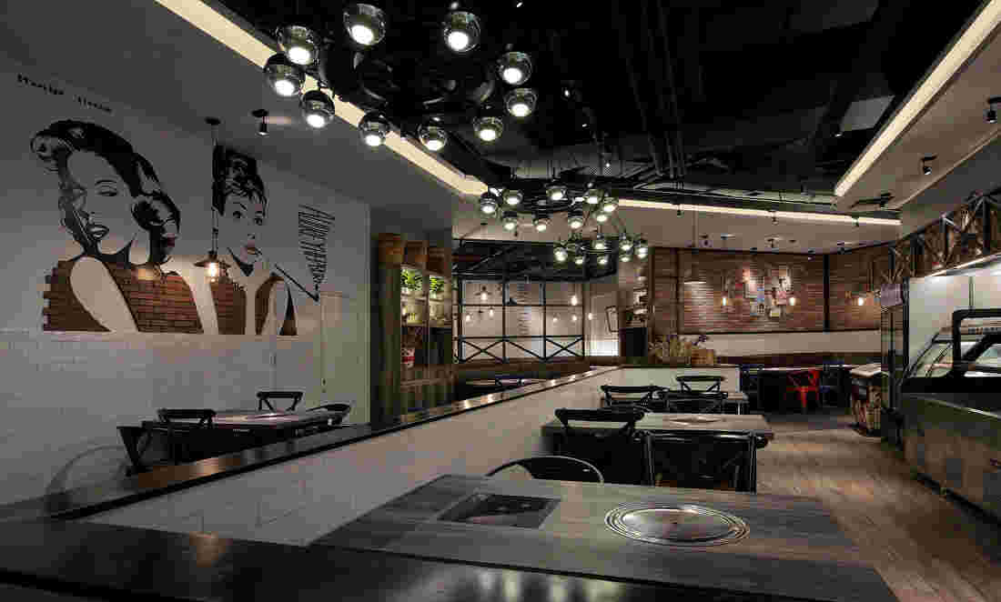 餐廳設(shè)計裝修效果圖-燦源 餐廳設(shè)計裝修效果圖-燦源