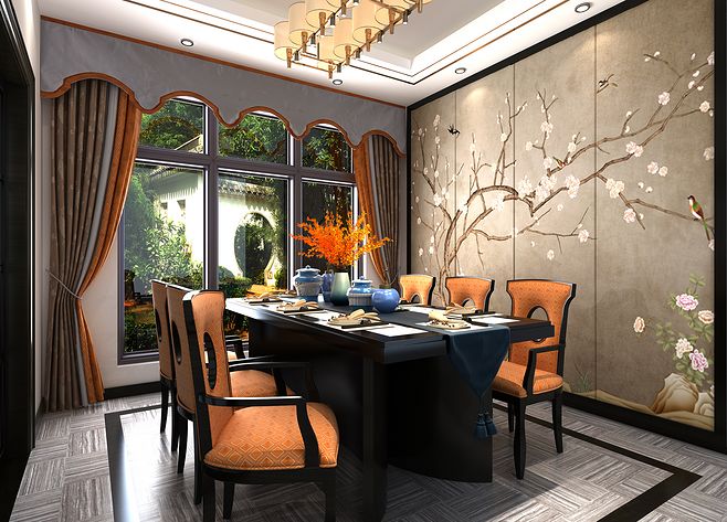 餐廳設(shè)計效果圖-燦源 餐廳設(shè)計效果圖-燦源