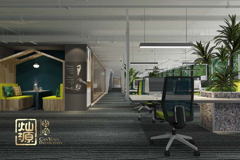 營銷型辦公室裝修實景圖 營銷型辦公室裝修實景圖