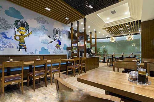 南寧市餐飲店裝修實(shí)景圖 南寧市餐飲店裝修實(shí)景圖