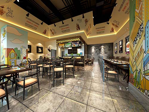 南寧市餐飲店裝修實(shí)景圖 南寧市餐飲店裝修實(shí)景圖