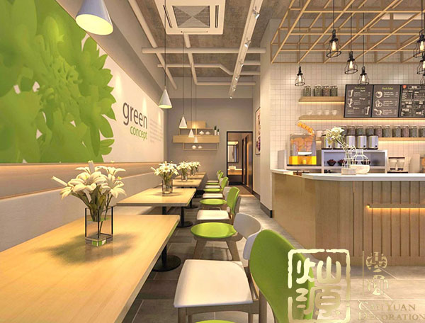 南寧奶茶店裝修看這3點(diǎn)，讓店面上升好幾個(gè)檔次！