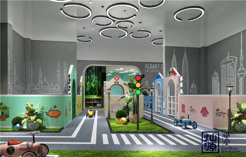 幼兒園裝修實例——童梓幼兒園保利心語校區(qū)裝修要點