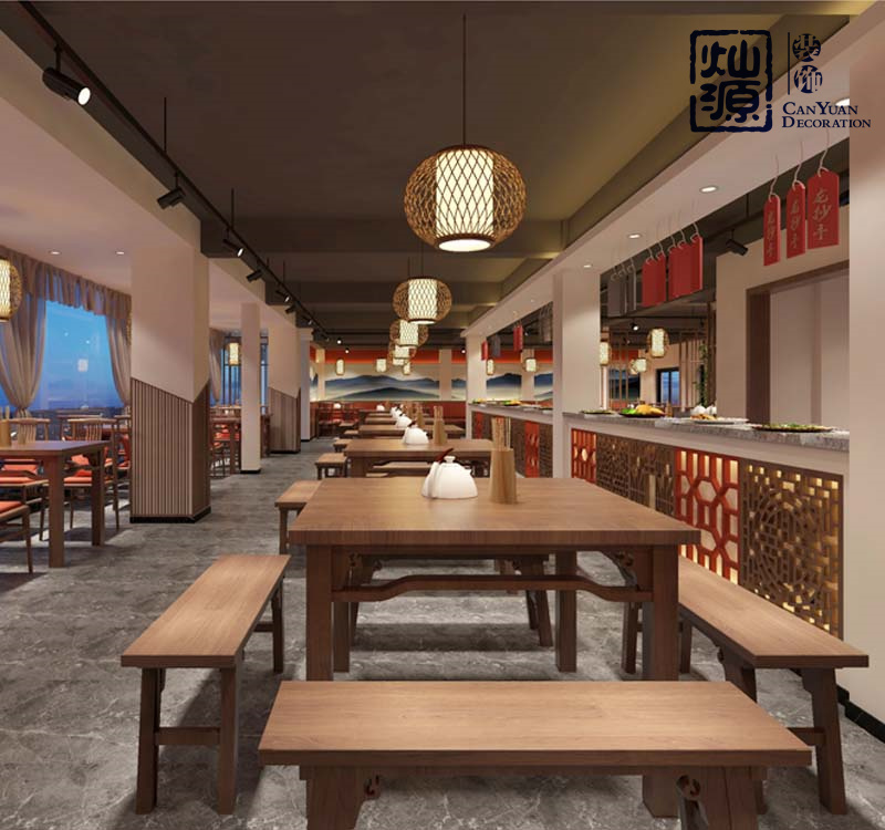 中式餐廳設(shè)計裝修效果圖 中式餐廳設(shè)計裝修效果圖