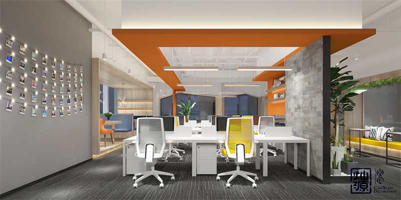 辦公工位沒(méi)創(chuàng)意還不好看？ 吐血整理南寧辦公室裝修辦公區(qū)域效果圖案例鑒賞（三）！