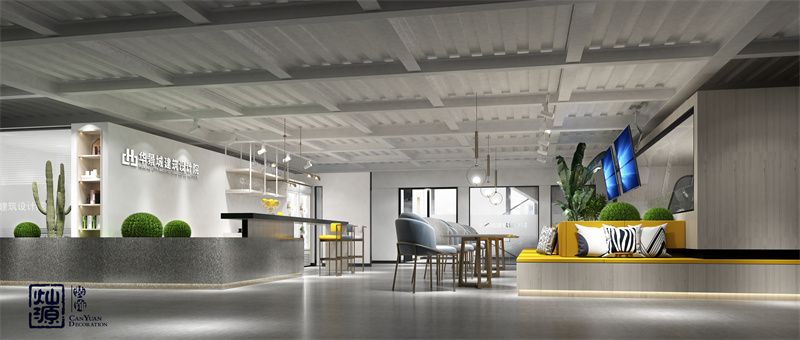 下班？不存在的！這樣的辦公室裝修設(shè)計(jì)效果圖也太上頭了吧！滿滿的氛圍感！