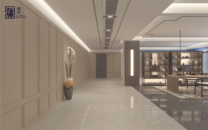 老板辦公室裝修效果圖&mdash;過(guò)道1