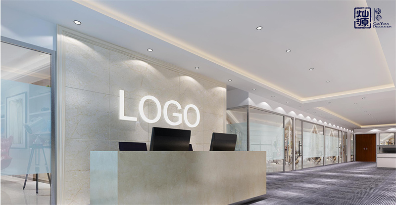 辦公室裝修效果圖之前臺(tái) 辦公室裝修效果圖之前臺(tái)