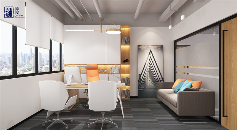 600平裝出900平效果！小平米辦公空間裝修細(xì)節(jié)！你值得擁有！