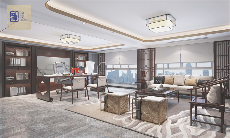 身家千萬(wàn)的老板辦公室裝修如何設(shè)計(jì)，才能擺脫“土豪風(fēng)”？