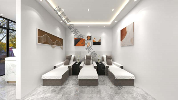 個體戶李老板當(dāng)面發(fā)問：“小平米按摩店設(shè)計裝修多久能完工？”