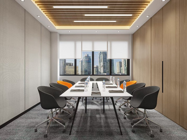 辦公室設(shè)計裝修效果圖&mdash;燦源裝飾