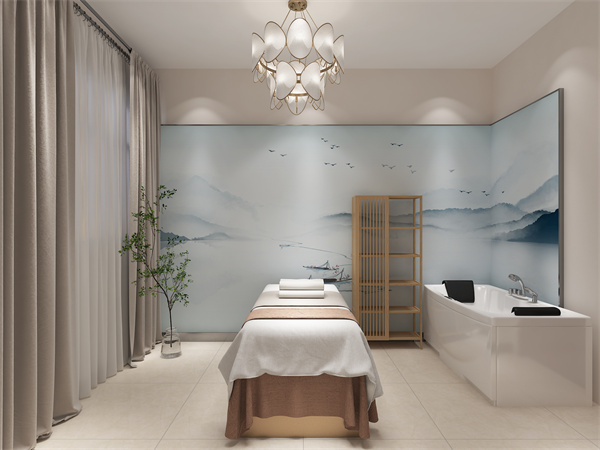 百來平養(yǎng)生館設(shè)計(jì)裝修要花多少錢？王老板砍價(jià)到五位數(shù)！