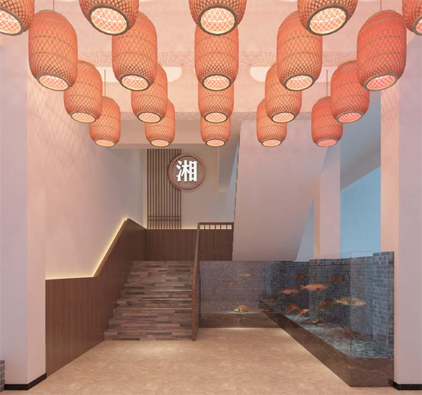 餐廳設(shè)計(jì)裝修效果圖&mdash;燦源裝飾