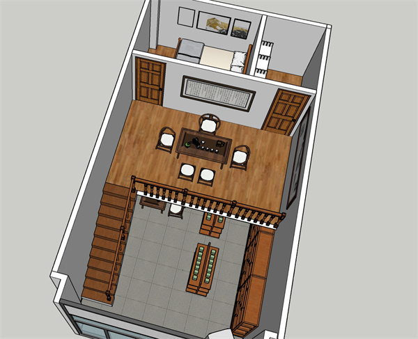 店鋪設(shè)計裝修平面布局&mdash;燦源裝飾