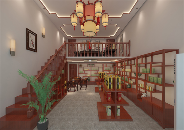 店鋪設(shè)計裝修效果圖&mdash;燦源裝飾