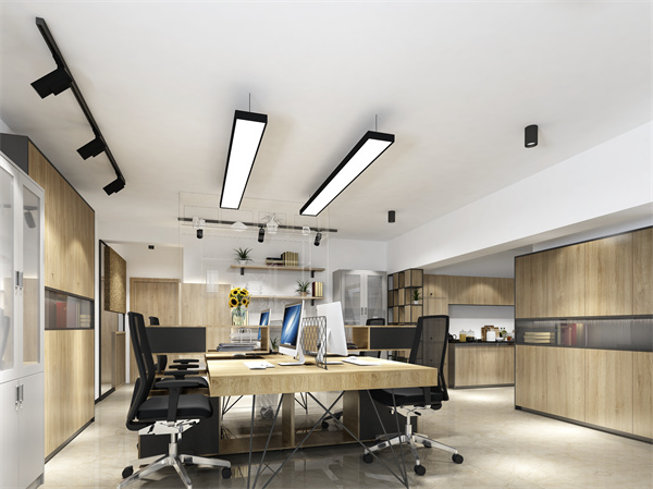 效率翻番！200平實(shí)用主義辦公室設(shè)計(jì)裝修方案，用極簡主義回歸工作本身！