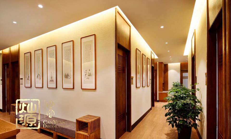 萬正·假日風中醫(yī)館辦公室裝修案例-燦源裝飾 萬正·假日風中醫(yī)館辦公室裝修案例-燦源裝飾