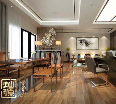 榮谷培訓機構裝修案例-燦源裝飾