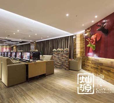 華凱大院網(wǎng)咖會所裝修案例-燦源裝飾 華凱大院網(wǎng)咖會所裝修案例-燦源裝飾