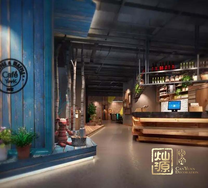 榮和公園尊府工業(yè)風(fēng)西餐廳裝修案例-燦源裝飾 榮和公園尊府工業(yè)風(fēng)西餐廳裝修案例-燦源裝飾