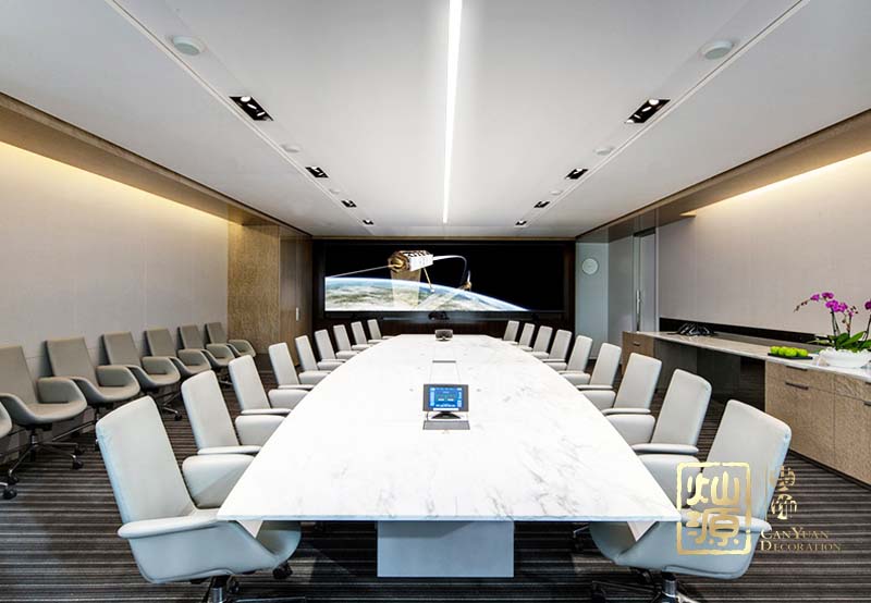 萬科大廈現(xiàn)代風(fēng)格辦公室裝修案例-燦源裝飾 萬科大廈現(xiàn)代風(fēng)格辦公室裝修案例-燦源裝飾