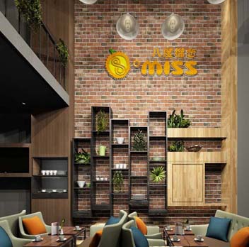 八度榴蓮甜品店設(shè)計(jì)案例-燦源裝飾 八度榴蓮甜品店設(shè)計(jì)案例-燦源裝飾