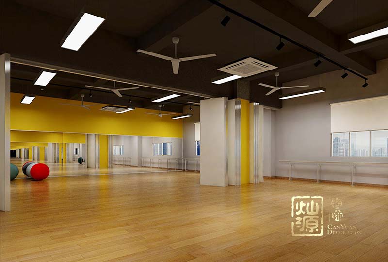 舞蹈藝術(shù)培訓學校裝修效果圖